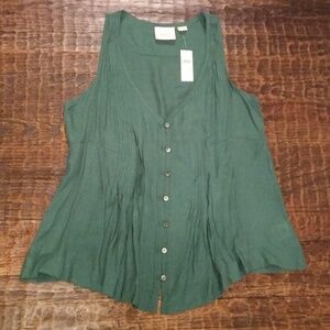 Anthropologie Maeve Sleeveless Blouse Size Medium